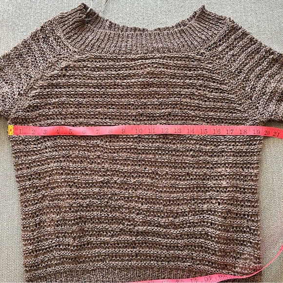 Ribbon Knit Esprit Slouchy Sweater - Picture 12 of 13